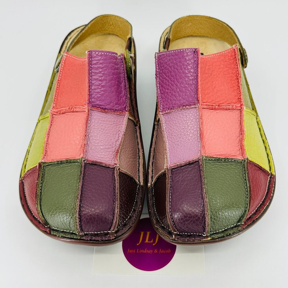 Spring Step Women's Checkers Patchwork Grannycore… - image 3